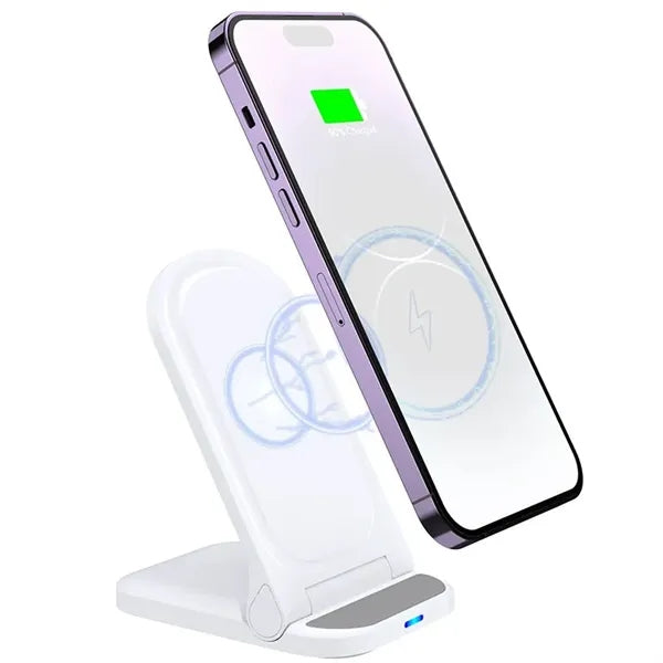 15W Wireless Charger Stand - Foldable Design