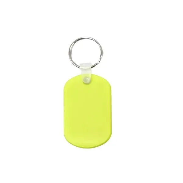 Waterproof Personalized PVC Keychain - Custom Key Ring
