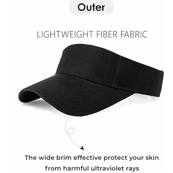 Unisex Outdoor Sports Hat with Adjustable Fit