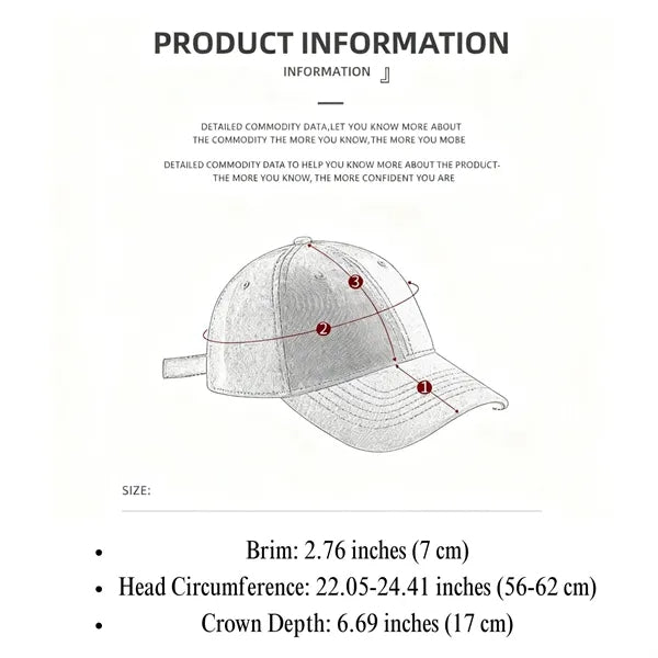 Classic Low-Profile Baseball Cap