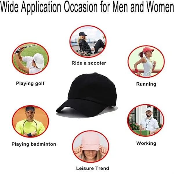 Classic Low-Profile Baseball Cap