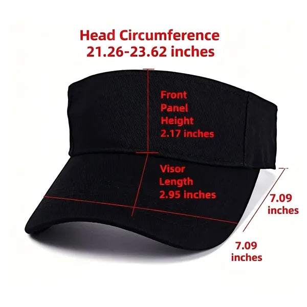 Unisex Outdoor Sports Hat with Adjustable Fit