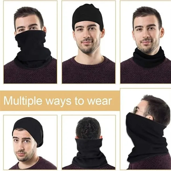 Winter Fleece Neck Gaiter and Face Mask