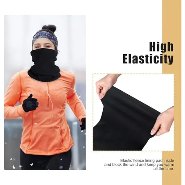 Winter Fleece Neck Gaiter and Face Mask