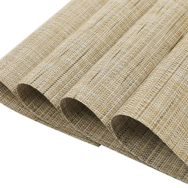 Durable Woven Table Placemats with Heat Protection