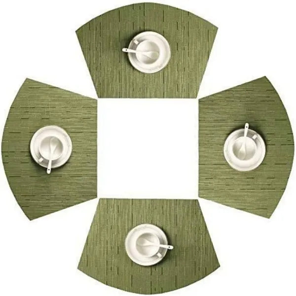 Durable Woven Table Placemats with Heat Protection