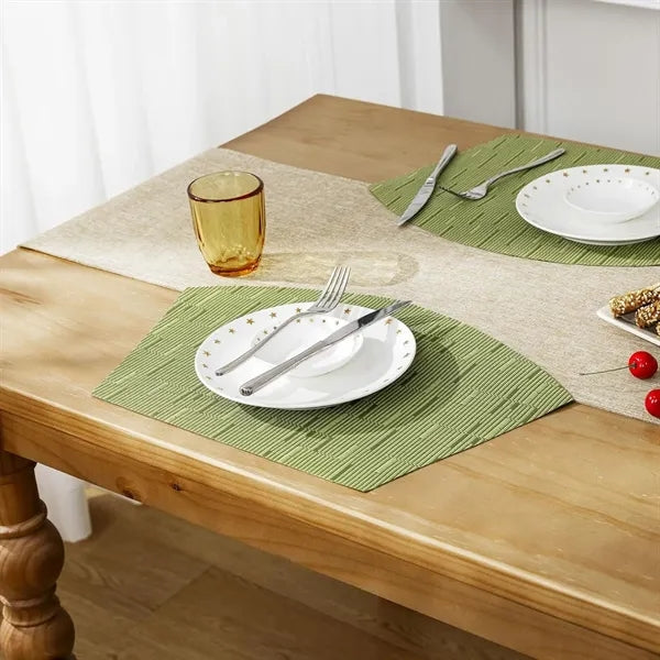 Durable Woven Table Placemats with Heat Protection