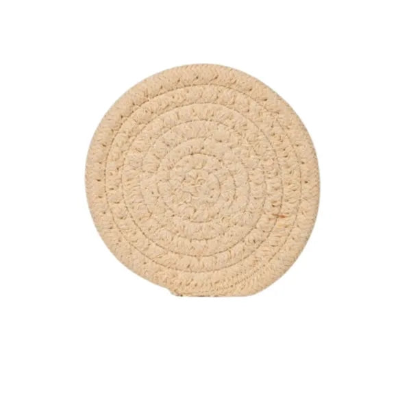 Bohemian Cotton Coaster Set with Holder