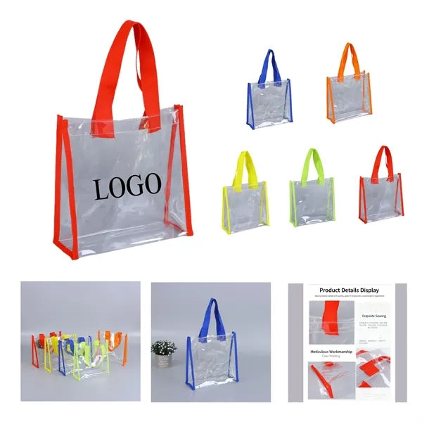 Stylish PVC Carry Bag with Ample Storage for Recreation