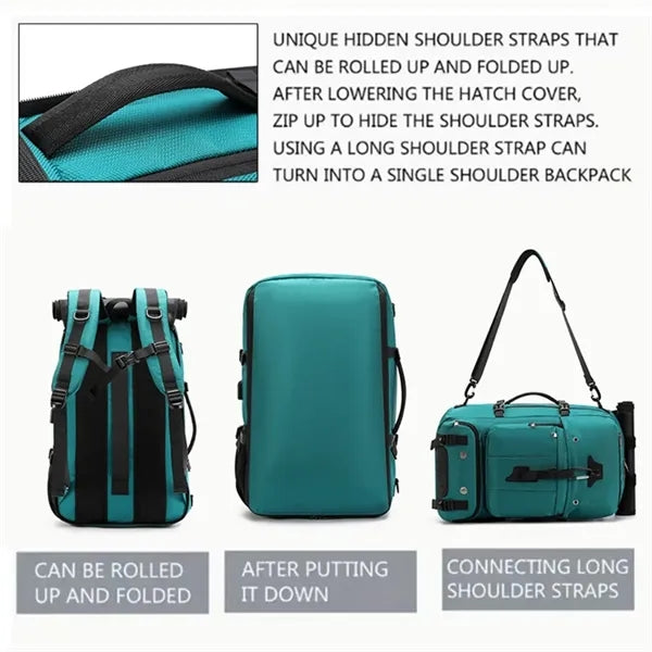 Outdoor Hiking Backpack with USB Charging Port