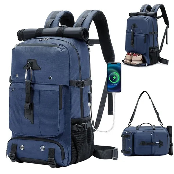 Outdoor Hiking Backpack with USB Charging Port