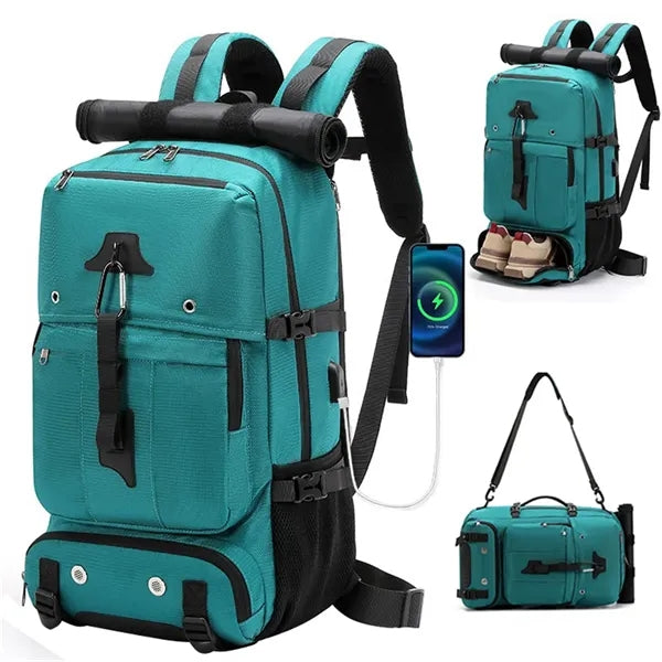 Outdoor Hiking Backpack with USB Charging Port