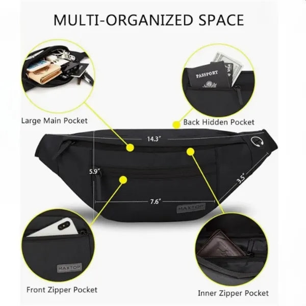 Waterproof Multi-Function Waist Pack