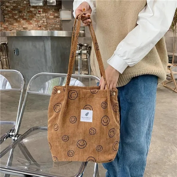 Corduroy Crossbody Bag