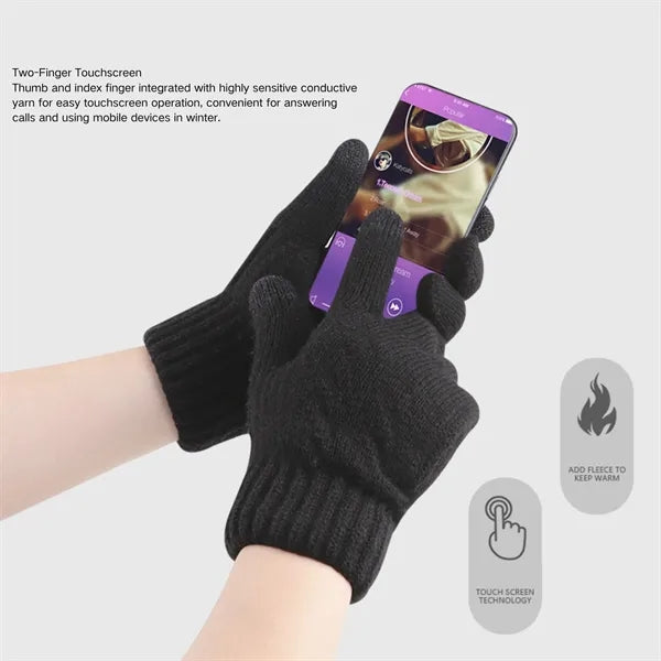 Thickened Touchscreen Winter Gloves