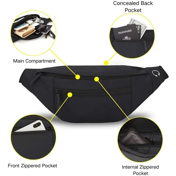 Waterproof Multi-Function Waist Pack