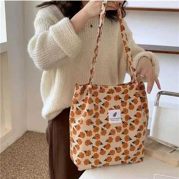 Corduroy Crossbody Bag