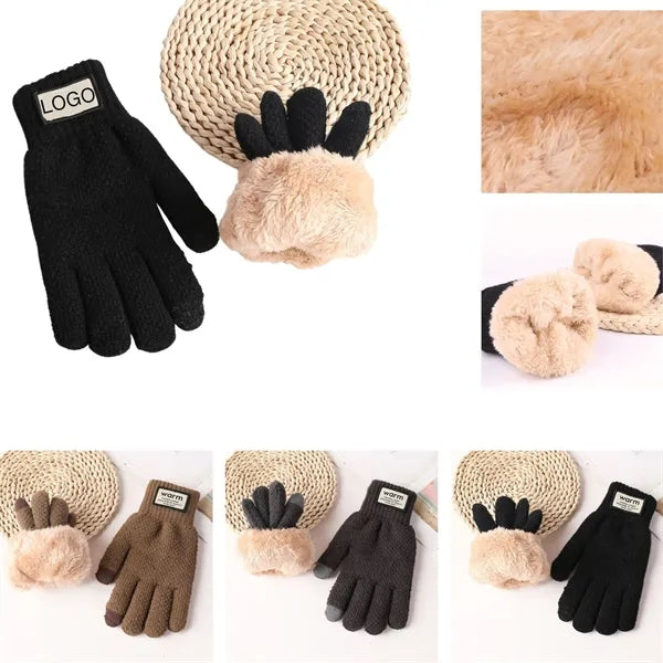 Thickened Touchscreen Winter Gloves