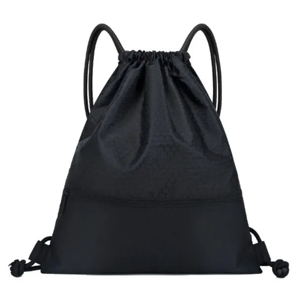 Polyester Drawstring Backpack Sports Travel Bag