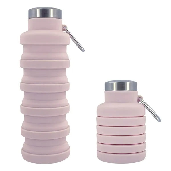 16.9oz Silicone Collapsible Water Bottle