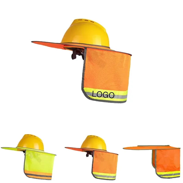 High Visibility Safety Sun Shade for Hard Hats
