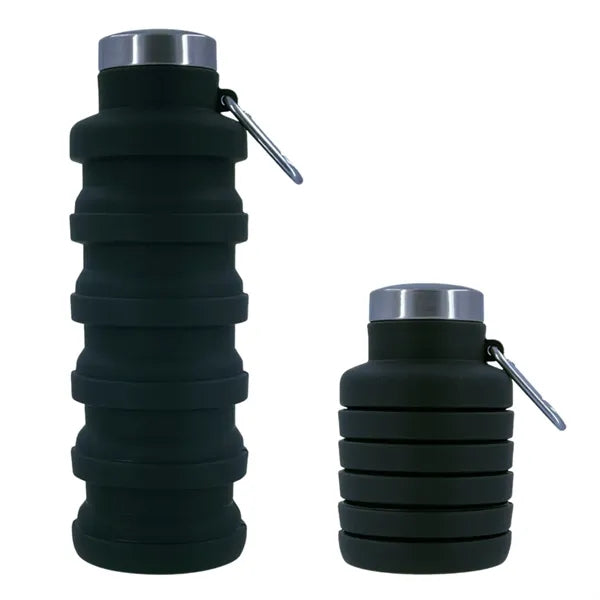 16.9oz Silicone Collapsible Water Bottle