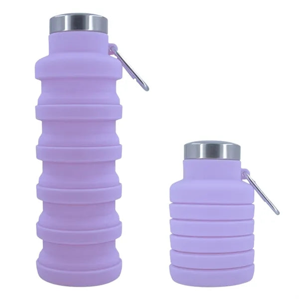 16.9oz Silicone Collapsible Water Bottle