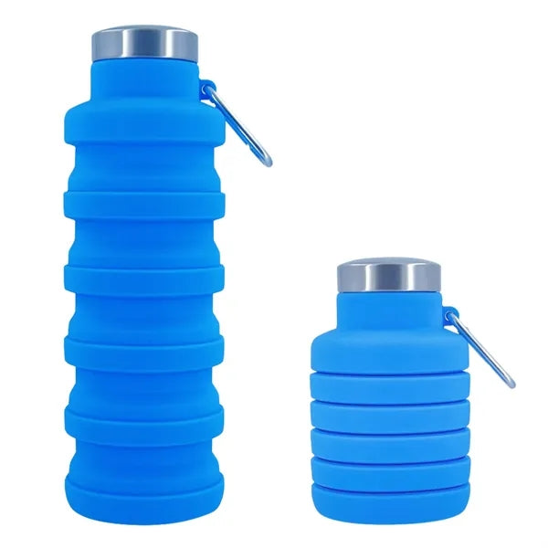 16.9oz Silicone Collapsible Water Bottle