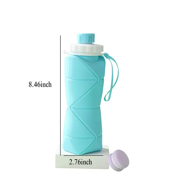 20.3oz Silicone Collapsible Water Bottle