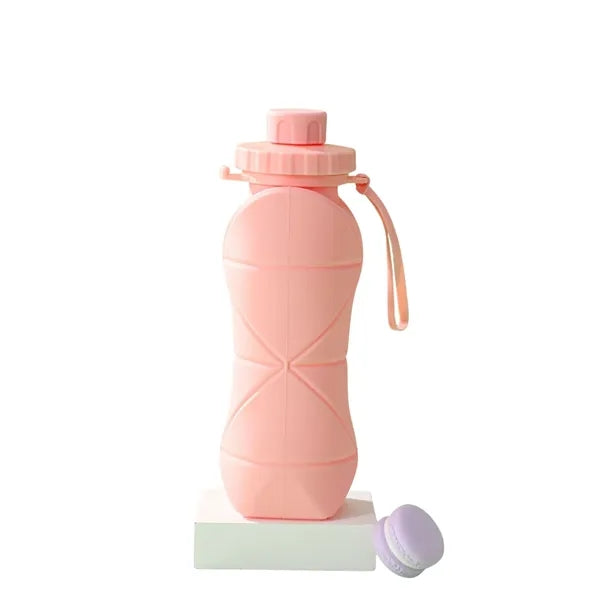 20.3oz Silicone Collapsible Water Bottle