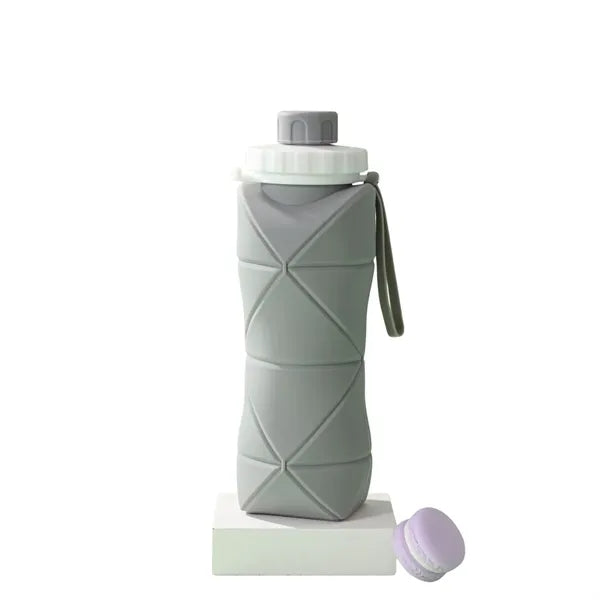 20.3oz Silicone Collapsible Water Bottle