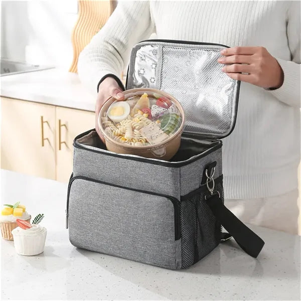 Insulated Lunch Bag with Adjustable Strap