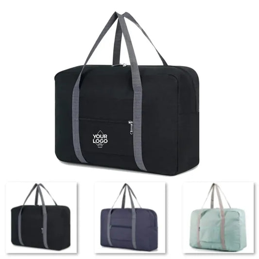 Foldable Travel Duffel Bag with Water - Resistant Fabric