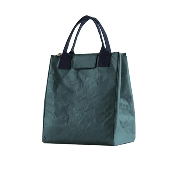 Retro Paper Lunch Tote Bag