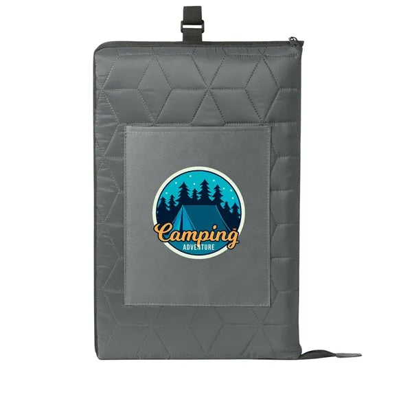 Campfire Packable Blanket With Backpack Straps