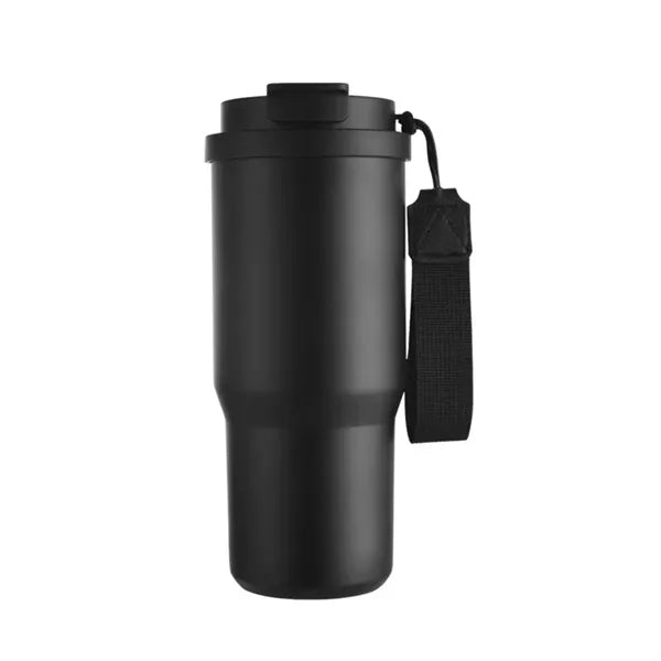 25oz Stainless Steel Car Coffee Mug with Lid and Straw