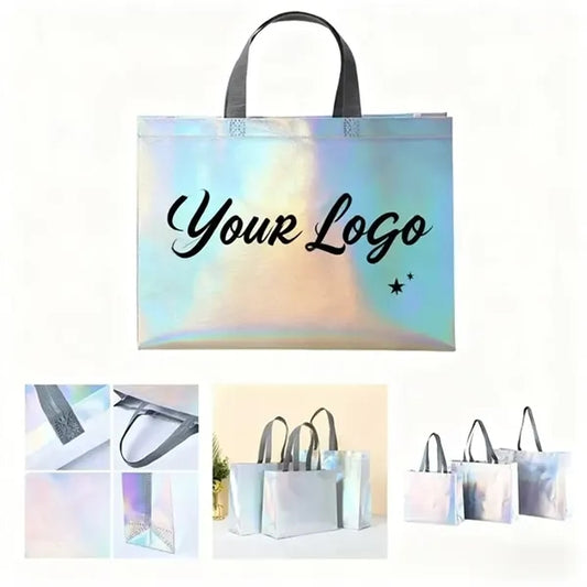 16 inch rainbow color non-woven bag