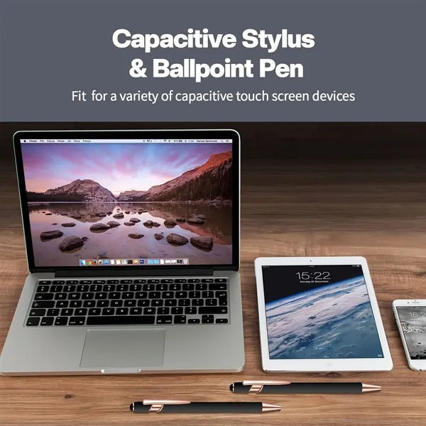 Metal Soft Touch Stylus Pen - Rose Gold