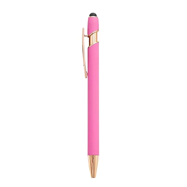 Metal Soft Touch Stylus Pen - Rose Gold