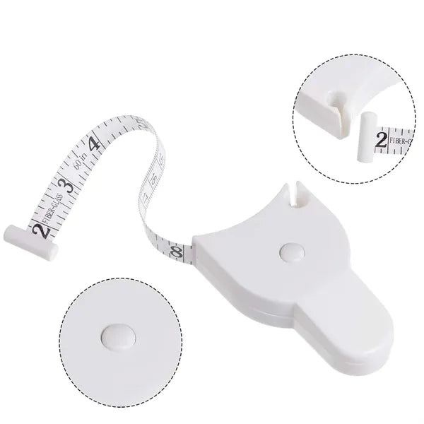 Retractable Accurate Dual-Sided Measuring Tape
