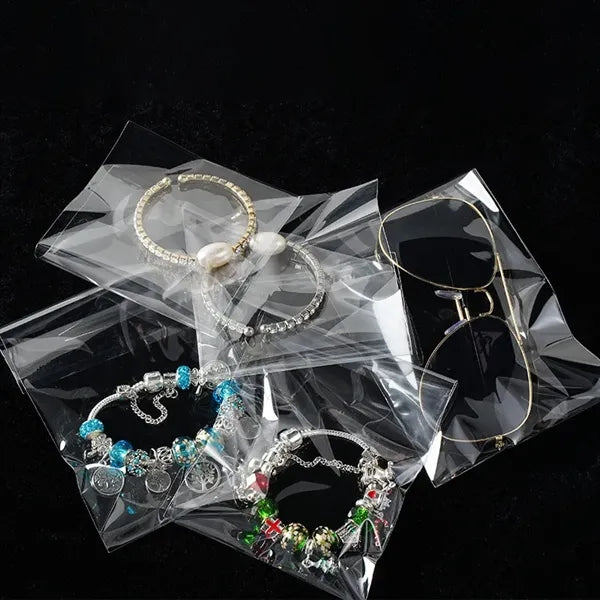 Clear Resealable Cellophane Bags 6" x 10.6"
