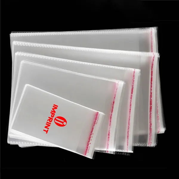 Clear Polypropylene Self Sealing Pouches