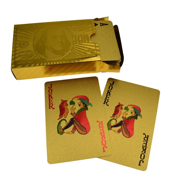 Gold/Silver Foil Playing Cards