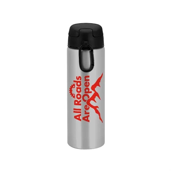 FastFlow Recycled Aluminum Bottle with Flip Lid