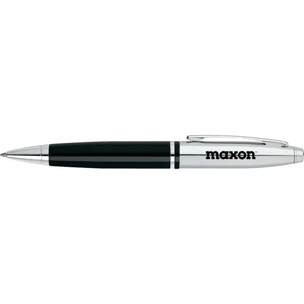 Cross Calais Ballpoint Pen - Chrome & Black Lacquer