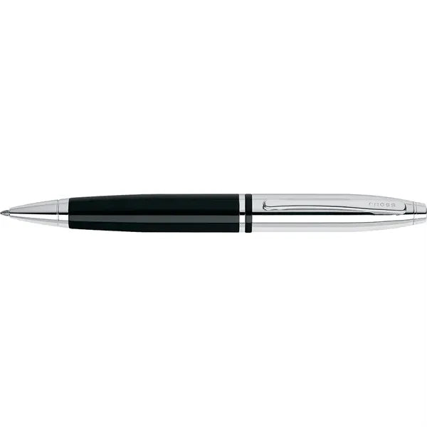Cross Calais Ballpoint Pen - Chrome & Black Lacquer