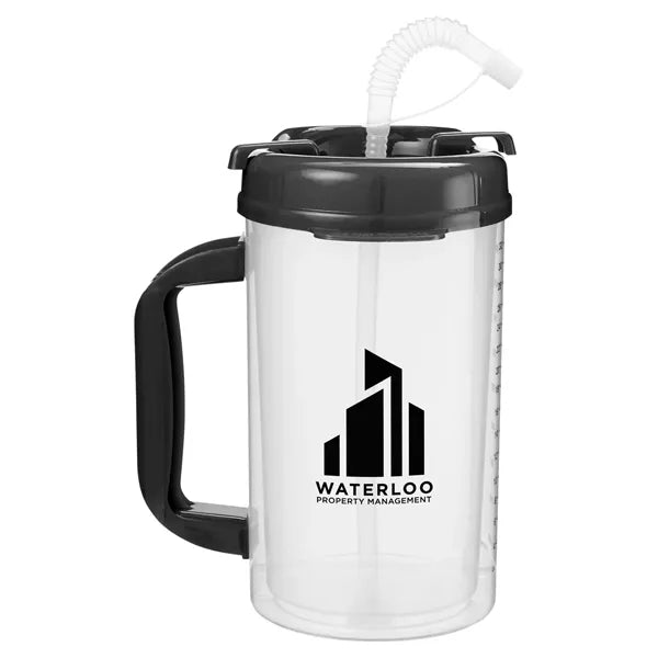 32 oz Medical Tumbler With Measurements