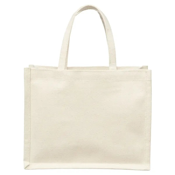 Mini Recycled Cotton Tote Bag with Charm