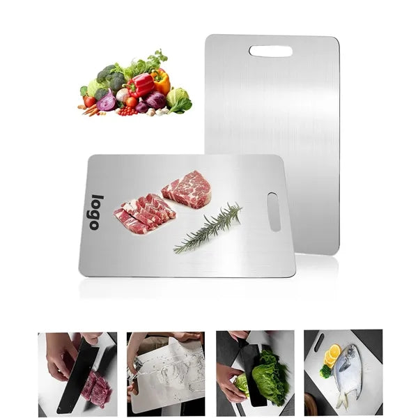 304 Food Grade Stainless Steel Cutting Boards for Kitchen