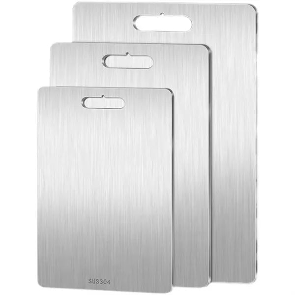 304 Food Grade Stainless Steel Cutting Boards for Kitchen